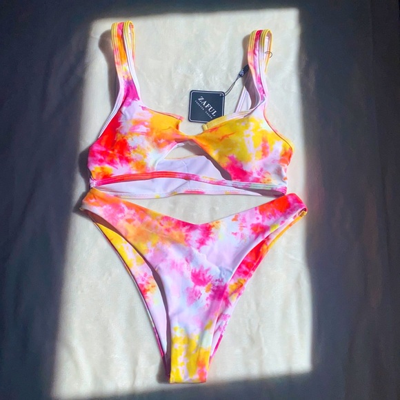 Zaful Other - NWT Zaful tie dye bikini set